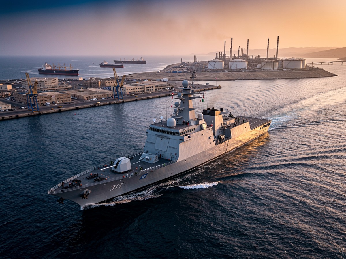 França enviará tropas e sistemas de defesa à Arábia Saudita para proteger o porto de Yanbu, no Mar V