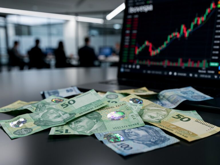 Dólar volta a R$ 5,016 e Ibovespa cede 0,74% em sessão de ajuste com Treasury no maior nível em 24 a