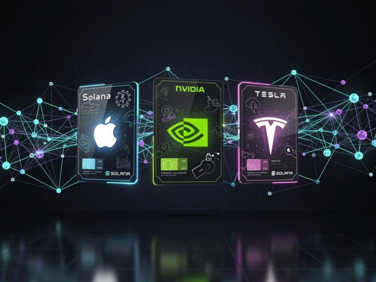 Securitize tokeniza ações de Apple, Nvidia e Tesla na Solana e planeja negociação 24 horas